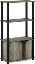 Furinno Brahms 4-Tier Multipurpose Bookcase/Bookshelf/Display Shelf/Display Rack - Image 8