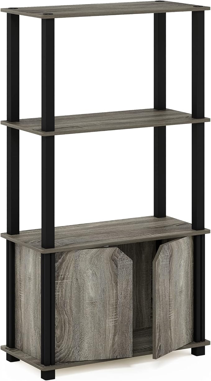 Furinno Brahms 4-Tier Multipurpose Bookcase/Bookshelf/Display Shelf/Display Rack - Image 8