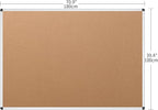 VIZ-PRO Large Cork Bulletin Board, 72 X 40 Inches, Wall-Mounted Corkboard - Image 2