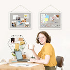 DOLLAR BOSS Cork Boards with Linen 2-Pack 16''X 12'' Cork Board - Image 7