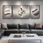 Extra Large Framed Modern Abstract Wall Art by Cuspin