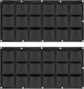 ZOENHOU 2 Pack Total 36 Roomy Pockets Horizontal Garden Planter, Waterproof by ZOENHOUDIRECT