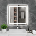 32x32 Inch LED Bathroom Mirror by Wedhouc
