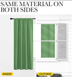 NICETOWN Blackout Curtains Window Draperies, Froest Green, 70 by 95 inches Long - Image 5