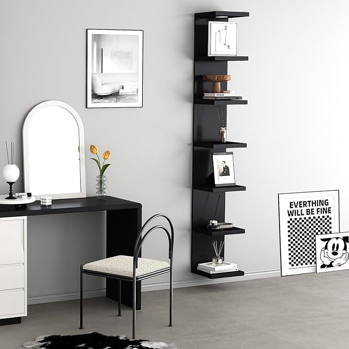 LitaEther Versatile 7 Tier Wall Shelf Unit, Display Floating Shelf - Image 4