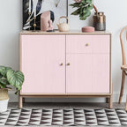 Pink Grasscloth Peel and Stick Wallpaper Textured Contact Paper 15.7" X 120" - Image 5