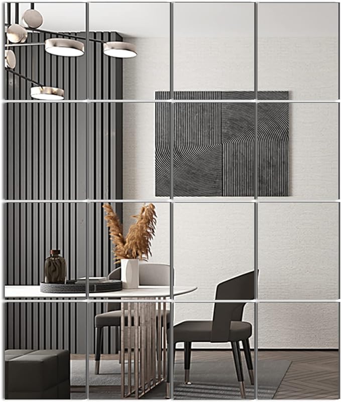 Delma Home Gym Mirror Tiles, Large Wall Mirror by Delma
