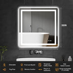 AMOISE LED Bathroom Vanity Mirror - Image 8