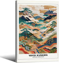 Vintage Yayoi Kusama Grasslands Posters Japanese Wall Art Yayoi Kusama Abstract by Unknown