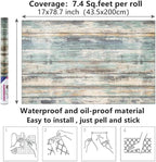 Arthome Rustic Wood Contact Paper Peel and Stick Self-Adhesive Wallpaper - Image 8