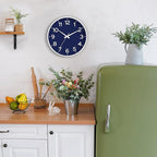 Roymnie Wall Clock 12 Inch Silent Wall Clocks Battery Operated- Modern Non - Image 2