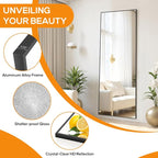 Mirror Full Length, Upgraded 21"x64" Body Wall Mirrors - Image 5