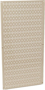 Wall Control Pegboard 32in x 16in Beige Metal Pegboard Tool Board Panel - Image 4