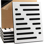 Art3d 6-Pack Self-Adhesive Soundproof Acoustic Panels by Art3d
