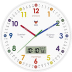Foxtop Digital and Analog Learning Clock by Foxtop