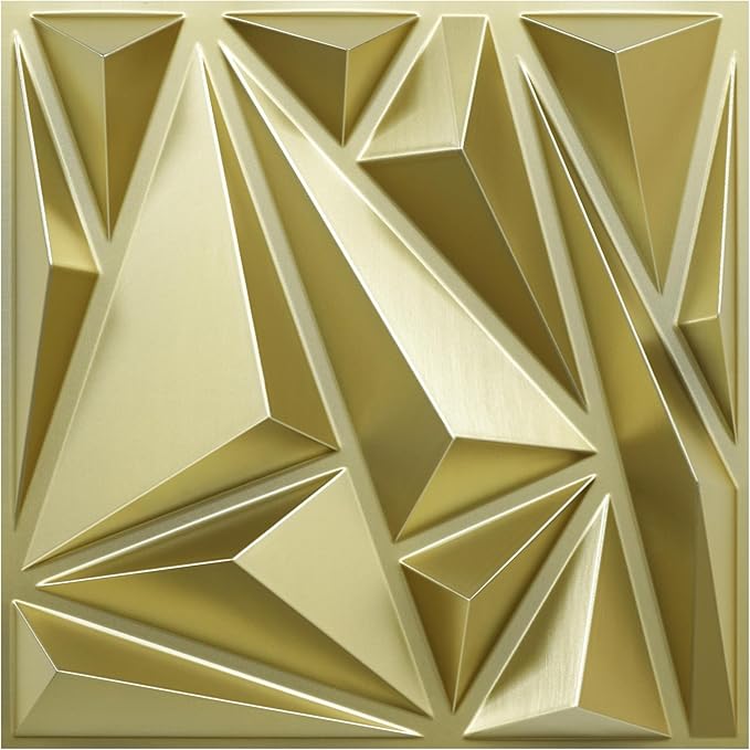 STICKGOO 3D Wall Panels for Interior Wall Decor, Lightning Diamond Textured by STICKGOO