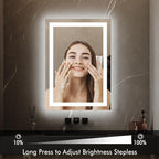 GarveeHome 30 in x 22 in Led Bathroom Mirror - Image 9
