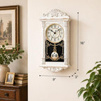 Clockswise Vintage Grandfather-Style Wall Clock - Image 2