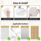 18 Pack High Density Hexagon Acoustic Panels, TONOR 12"x 10"x 0.4" Soundproof - Image 6