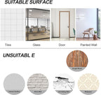 JEOYOO Full Length Wall Mirror Tiles, Frameless Full Body Mirror Tiles - Image 6