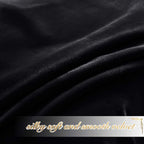 NICETOWN Black Out Velvet Curtains 54 inches Long - Image 5