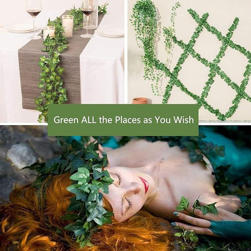 12 Pack Fake Vines for Room Decor Artificial Ivy Garland - Image 2