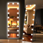 Kosmonia 56x18 Hollywood Full Length Mirror - Image 2