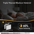 MIULEE Blackout Curtains for Bedroom Living Room 2 Panels, Thermal Insulated - Image 2