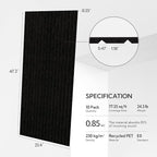 Olanglab Acoustic Wall Panels 10 Pack, 48 x 24 per Acoustic Panels Sound - Image 2