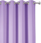 LEMOMO Lavender Blackout Curtains 38 x 63 Inch Length/Set of 2 Curtain - Image 7