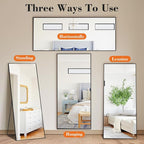 Mirror Full Length, Upgraded 21"x64" Body Wall Mirrors - Image 3