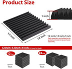 FONESO Acoustic Panels, High Density Soundproof Foam Panels - Image 8