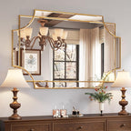 Kelly Miller 32"x48" Large Gold Mirror by KellyMiller