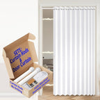 AJAZZ Blackout Accordion Doors Curtain by AJAZZ