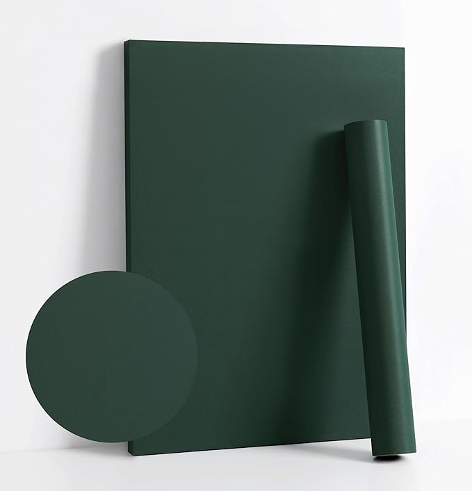 Dimoon 236''x15.7'' Emerald Dark Skin Peel and Stick Wallpaper Contact Paper by DIYYOURMOON