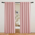 RYB HOME Pink Blackout Curtains by RYBHOME