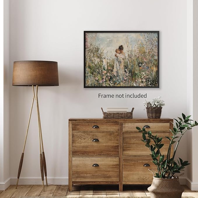 Nature Flower Poster Vintage Botanical Floral Wall Art Antique Cottagecore - Image 4