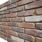 EverStone Aged Brick Faux Brick Panel, 46 7/8"W x 27"H x 1 1/4"D, Smokey Rose - Image 7