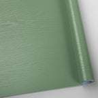 Wood Contact Paper Green Peel and Stick Wallpaper, Thickened No Tearing Vinyl by Abyssaly