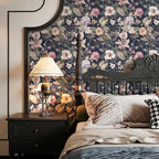 Jeweluck Vintage Floral Peel and Stick Wallpaper Floral Contact Paper 16.9" x - Image 4