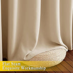 NICETOWN Sliding Door Blinds Window Treatment, Privacy Thermal Drapes - Image 7