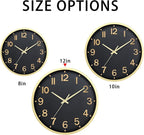 Wall Clocks Battery Operated 12 inch Modern Wall Clock, Silent Non Ticking Wall - Image 5