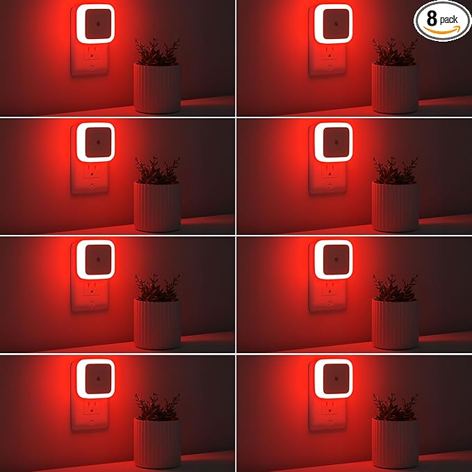 Sujeet Night Light, Night Lights Plug into Wall 8-Pack, Nightlight Plug in by Sujeet