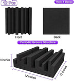 TroyStudio Thick Acoustic Foam Panels, Dense Soundproof Padding Tile, Recording - Image 2