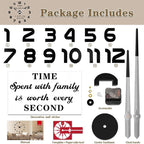 VANGOLD Big Wall Clock for Living Room - Image 5