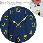 Wall Clock, Modern Wall Clocks Battery Operated, Silent Non Ticking Clock - Image 5