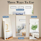DUMOS 26"x68" Full Length Mirror - Image 6