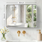 NEWBULIG 24X30 Inch Bathroom Mirror - Image 2