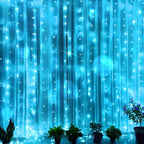 suddus Curtain Lights for Bedroom, 200 Led 6.5ft x 6.5ft Hanging String Lights - Image 7