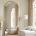 Prywot Arched Full Length Mirror, Modern Full Body Mirrors by Prywot